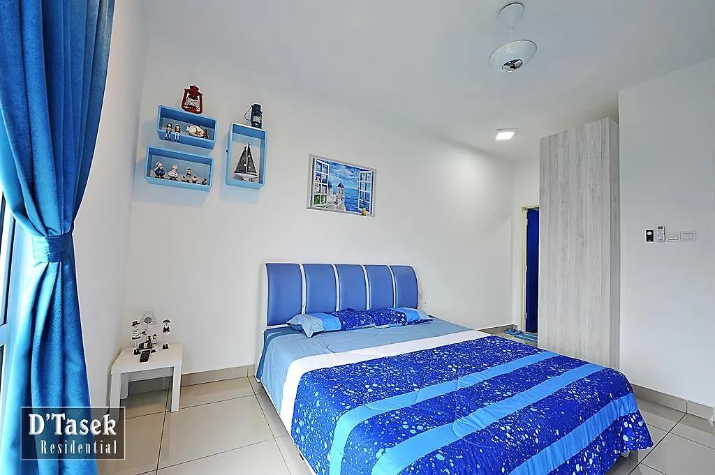 Romantic Santorini Residence Johor Bahru Apartment