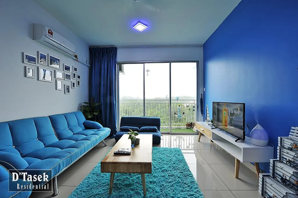 Apartment Romantic Santorini Residence Johor Bahru