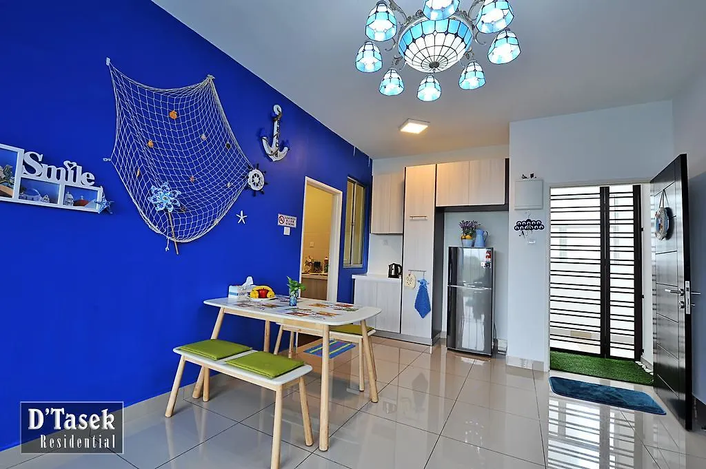 Apartment Romantic Santorini Residence Johor Bahru