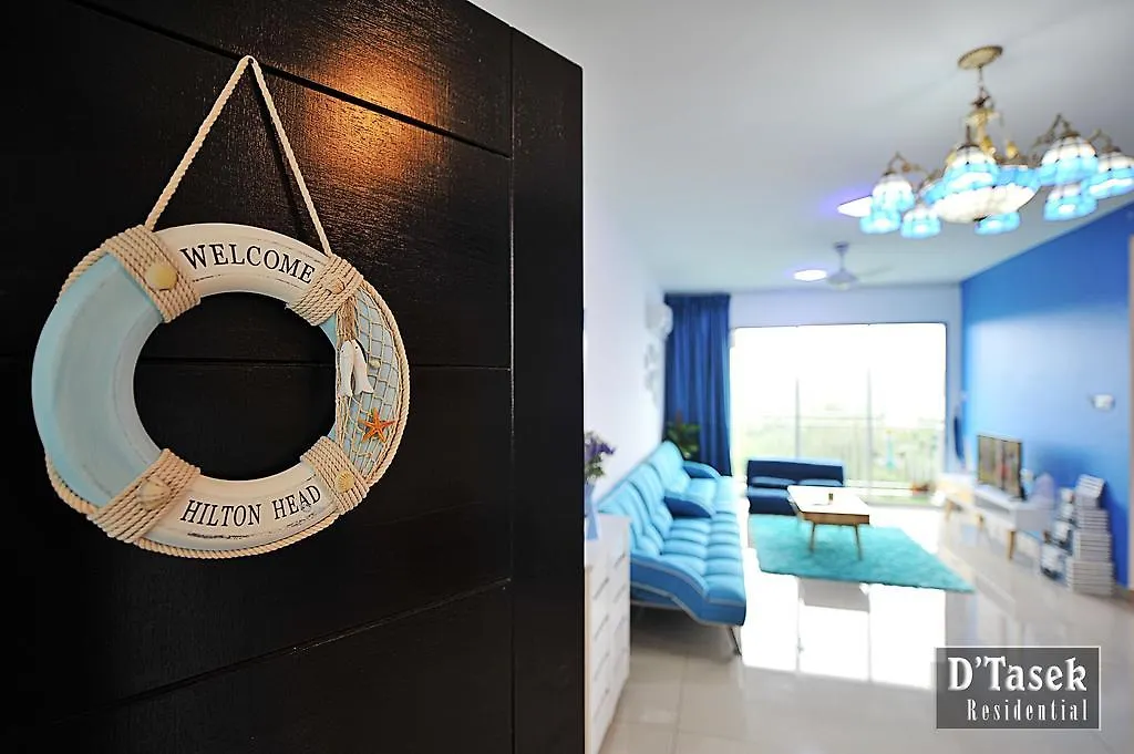 Apartment Romantic Santorini Residence Johor Bahru